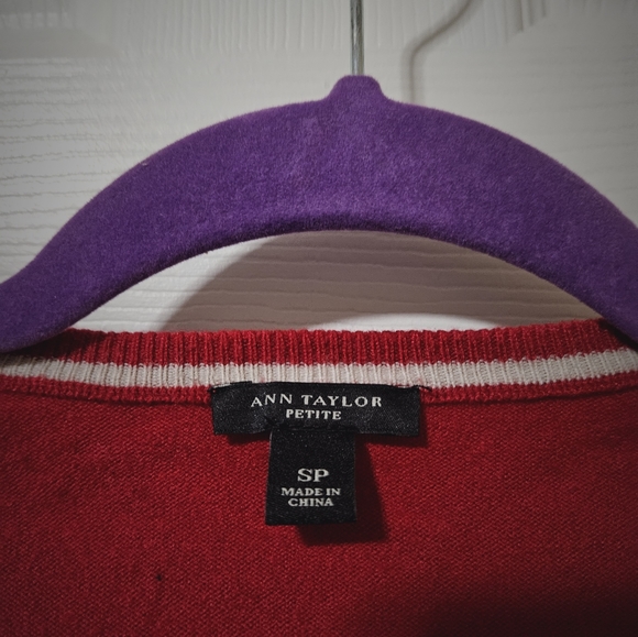 Ann Taylor ReD cardigan - Picture 3 of 3